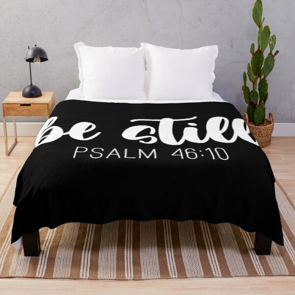 Item preview, Be Still Christian Quote designed and sold by AutonomousN.