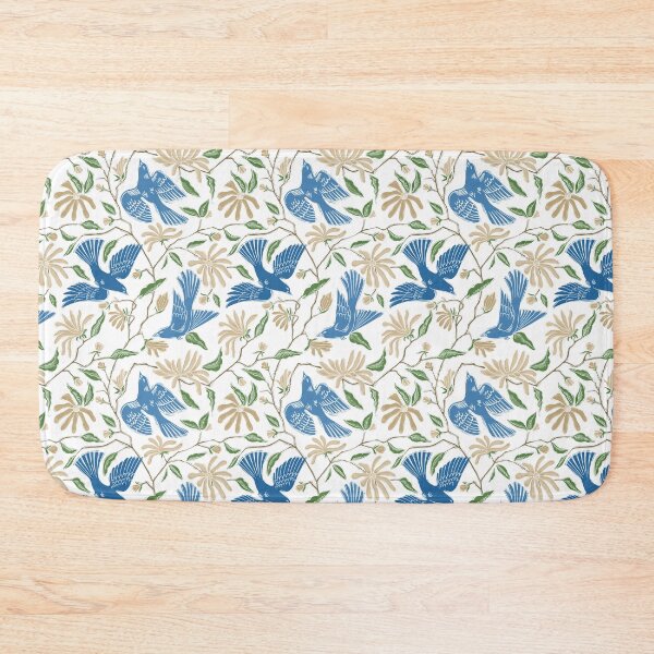 Item preview, Birds in the Magnolia - Blue/Ivory/White designed and sold by diannelli.
