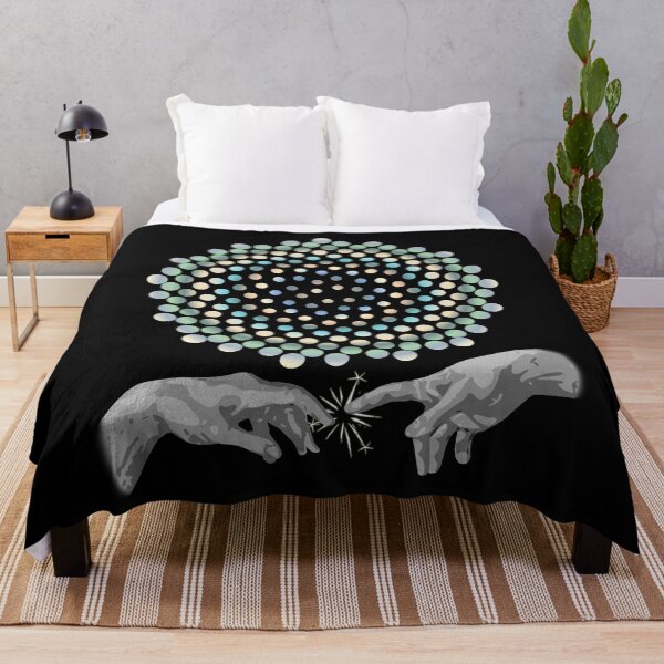 Item preview, Hands of Creation - Fiboncci Pattern Flower of Life designed and sold by ColorfulMystic.