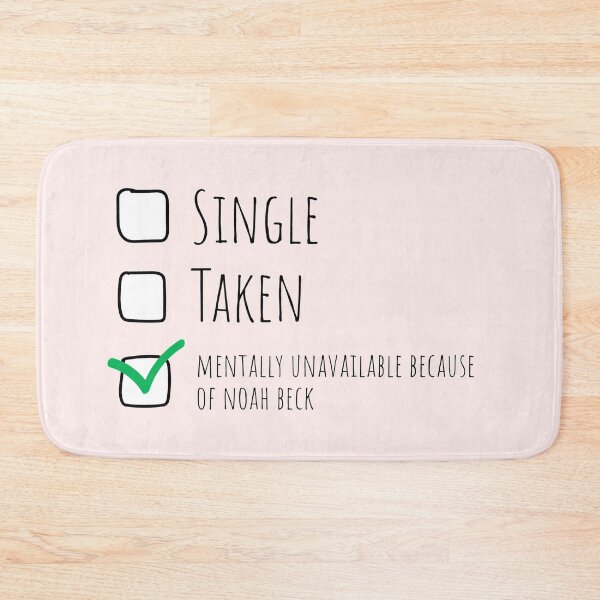 Item preview, Mentally unavailable because of Noah Beck designed and sold by Margje.
