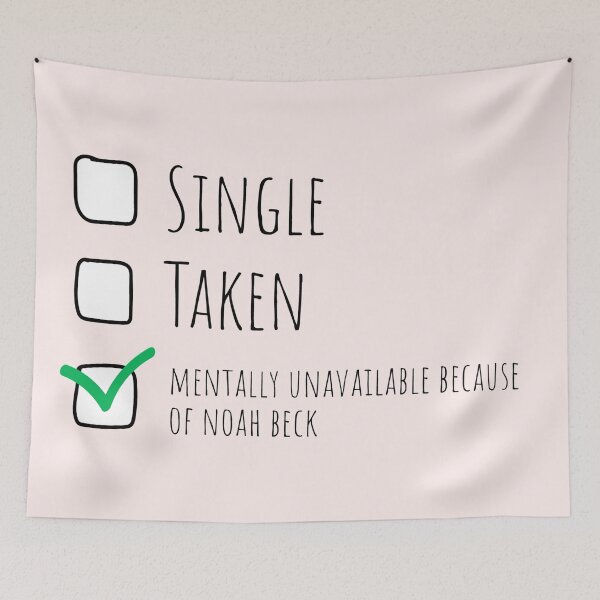 Item preview, Mentally unavailable because of Noah Beck designed and sold by Margje.