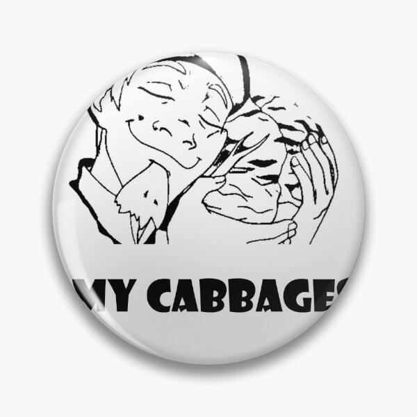 Item preview, Cabbage Man Loves his Cabages designed and sold by HoneyBeeLoft.