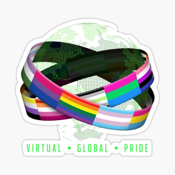 Virtual Global Pride Sticker