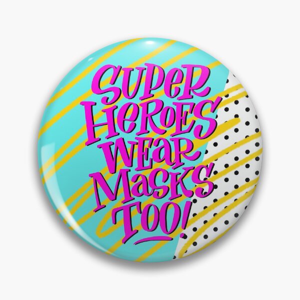 Item preview, Super heroes wear masks too designed and sold by Amanda Arneill.