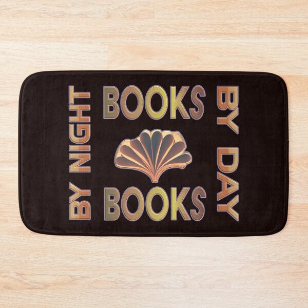 Item preview, BOOKS BY DAY BOOKS BY NIGHT - NATIONAL BOOK LOVERS' DAY designed and sold by Ralek.