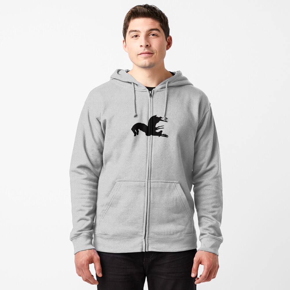 "Deer suplex" Zipped Hoodie by ShredMarm | Redbubble