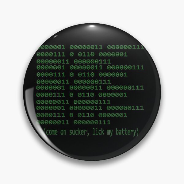 Item preview, come on sucker, lick my battery designed and sold by Nerdur.