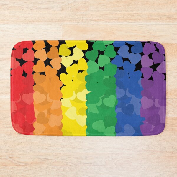 Item preview, Rainbow- Falling Hearts designed and sold by dysperdis.