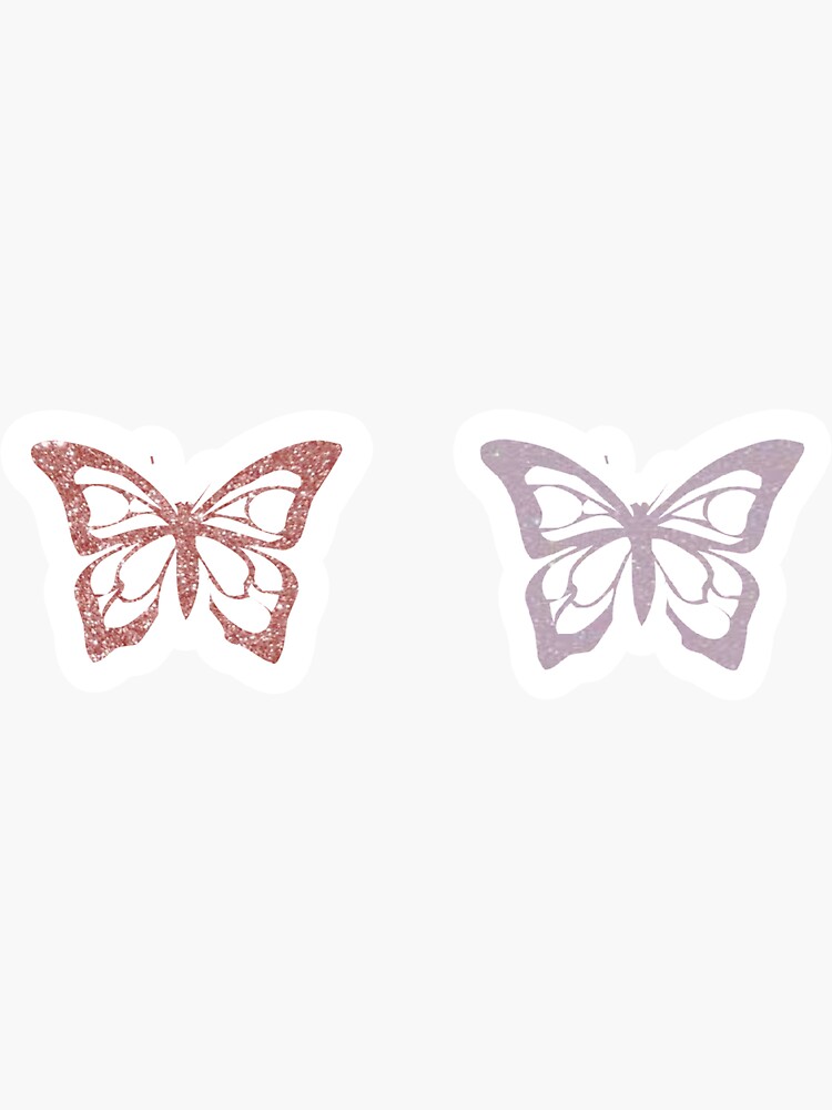 "Glitter Butterfly sticker pack" Sticker for Sale by aimeevega7 Redbubble