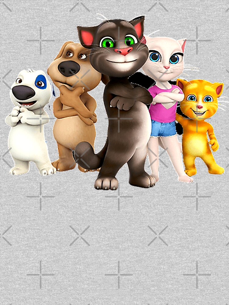 Talking Tom games friends by StefaniaAlina