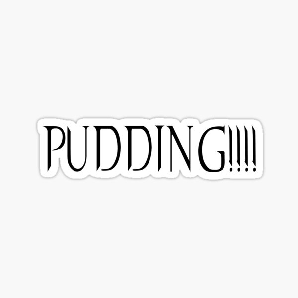 Item preview, supernatural PUDDING sticker designed and sold by AvaandClaireco.