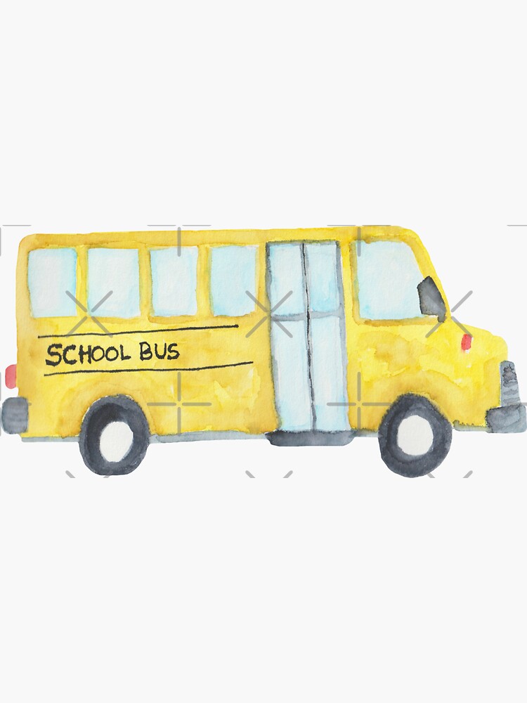 Watercolor Back To School Vinyl