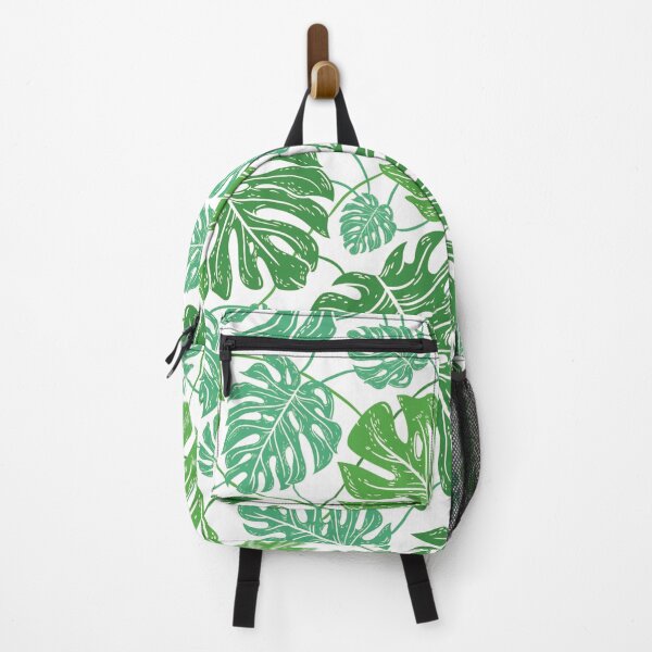 Item preview, Green tropical monstera leaves designed and sold by Jenmag.