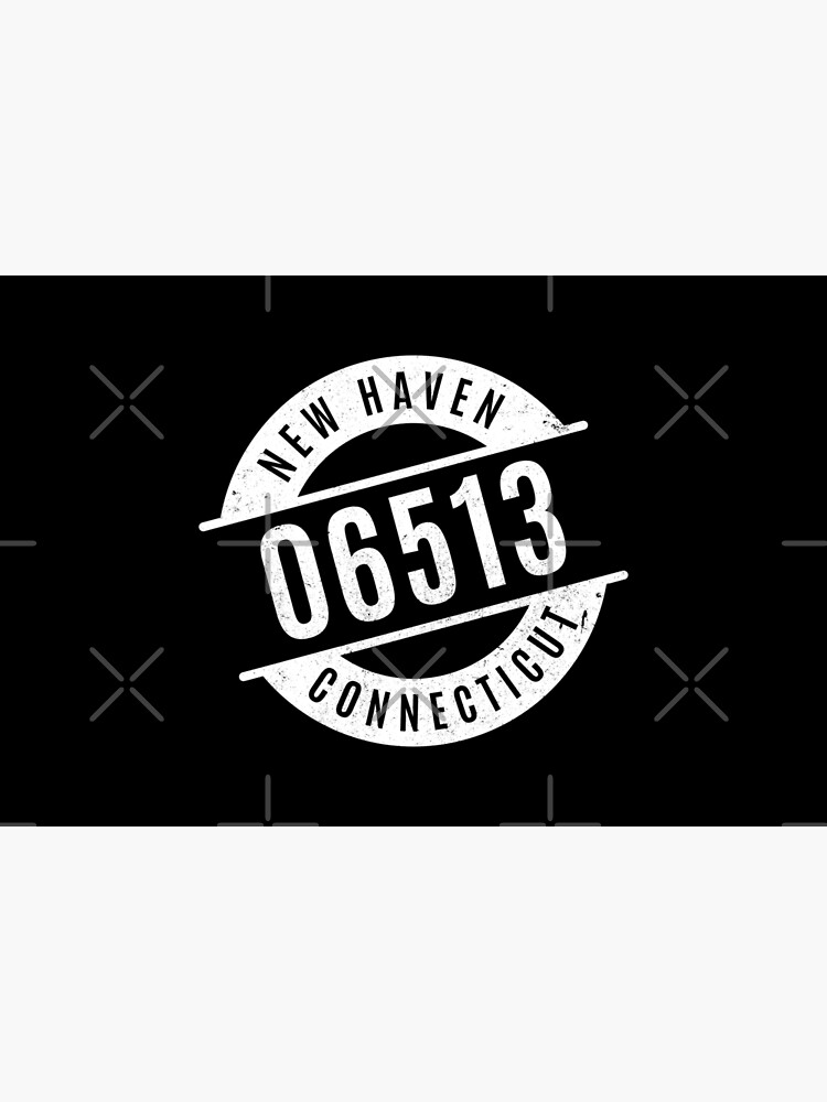 "New Haven Connecticut 06513 Zip Code" Poster by creativecurly Redbubble
