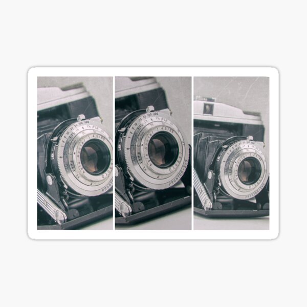 Item preview, Vintage folding bellows camera artwork designed and sold by Christopher Ball.