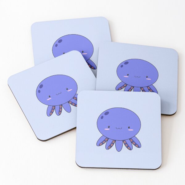 Item preview, blue octopus designed and sold by KofiCub.