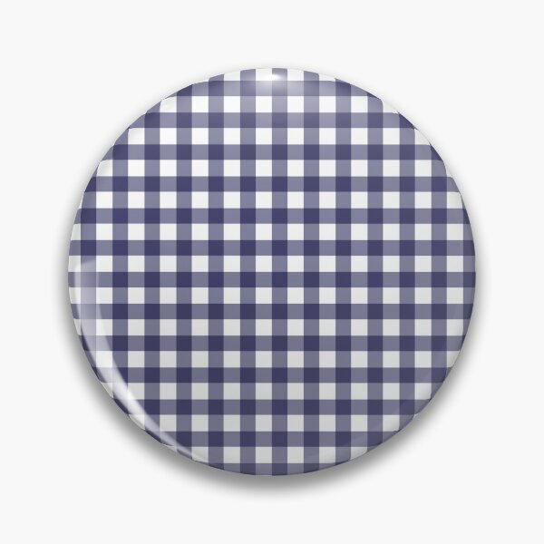 Item preview, Indigo Gingham designed and sold by ColorObsession.