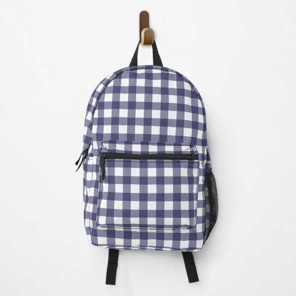 Item preview, Indigo Gingham designed and sold by ColorObsession.