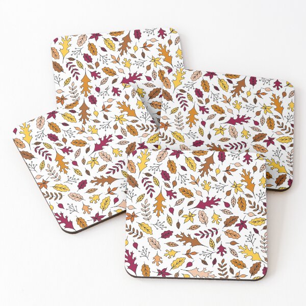 Item preview, Autumn Leaves || Fall Leaves || Maple Leaves || Oak Leaves designed and sold by Hilary Leslie.