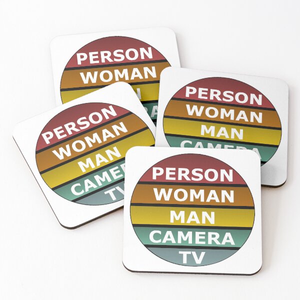 Item preview, Person Woman Man Camera TV Quote designed and sold by BleuSky.