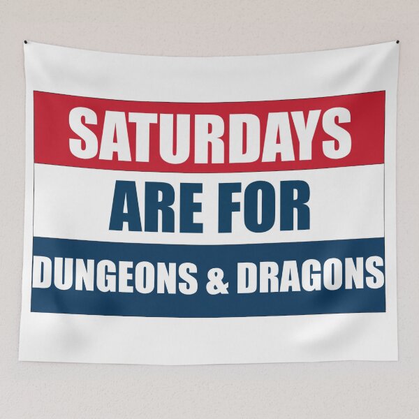 Item preview, Saturdays Are For DnD designed and sold by jhaare.