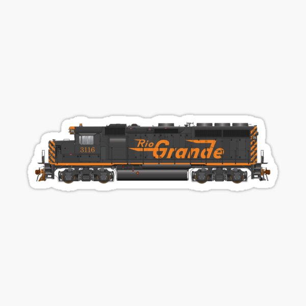 Item preview, Rio Grande 3116 GP40 Locomotive designed and sold by Kevin Nelson.