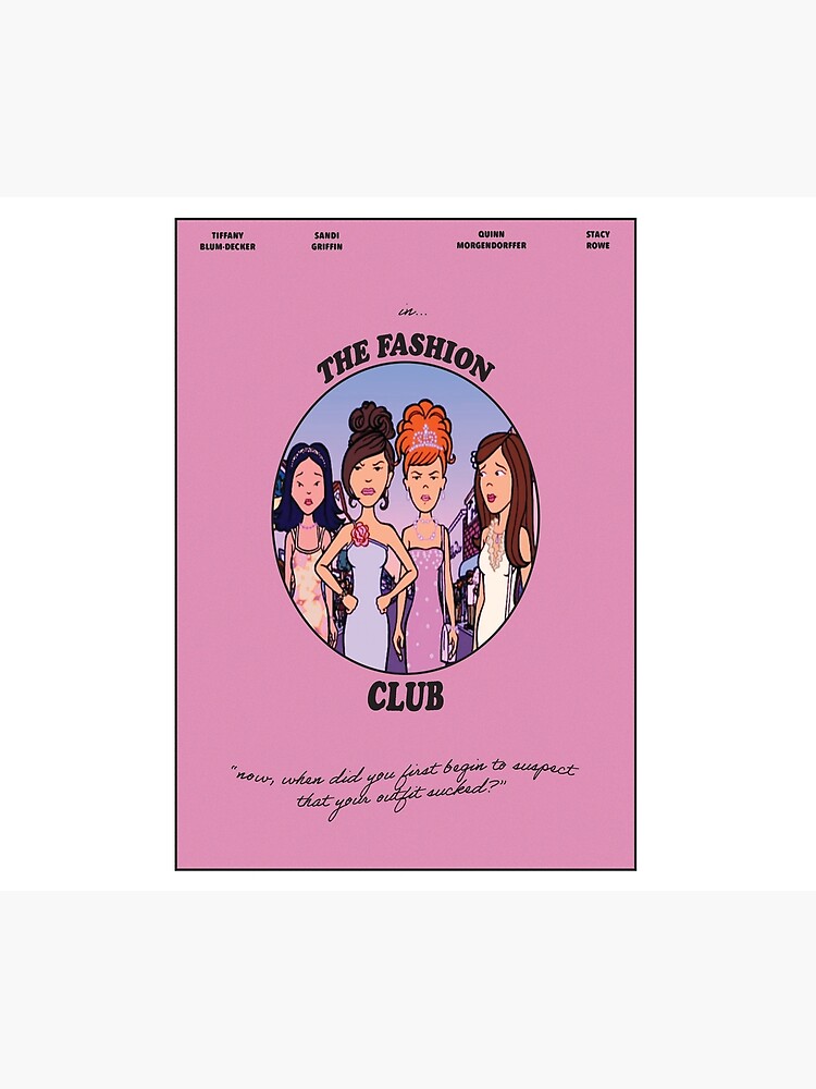 "the fashion club (daria)" Throw Blanket for Sale by archerm93 Redbubble