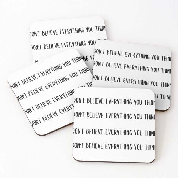 Item preview, Don't Believe Everything You Think (pack) designed and sold by AdelDa19.