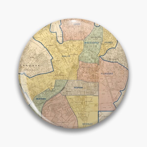 Item preview, The City of Sydney Map designed and sold by MyInnerWest.