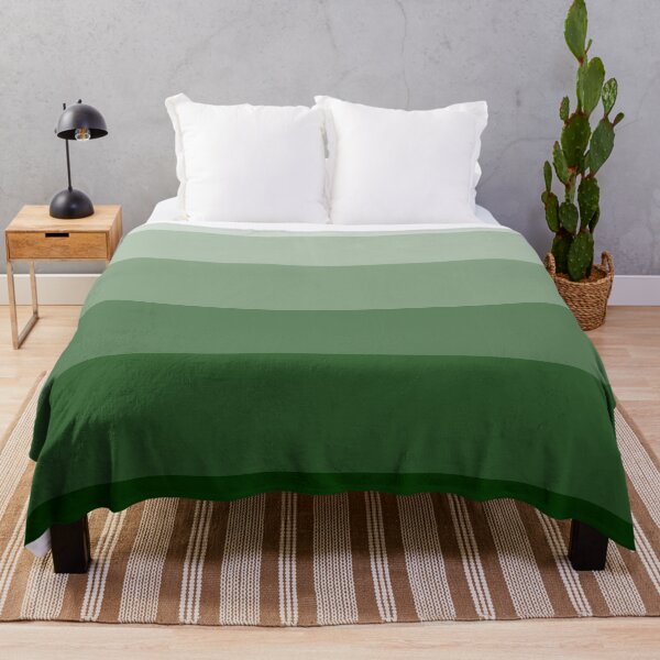 Item preview, Forest Green Gradient Stripes designed and sold by ColorObsession.