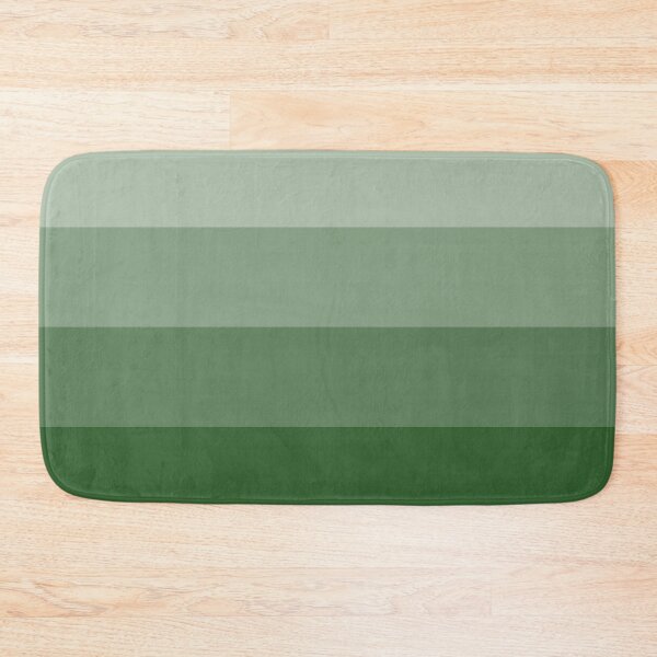 Item preview, Forest Green Gradient Stripes designed and sold by ColorObsession.