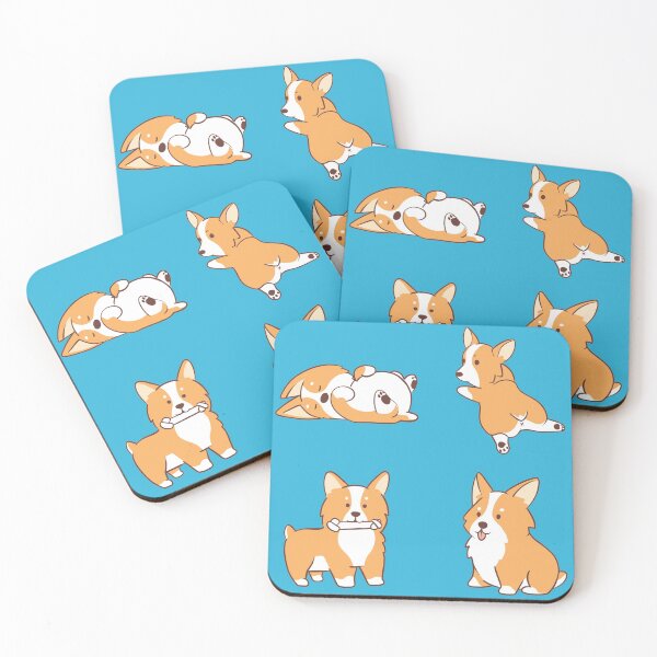 Item preview, Kawaii corgi's designed and sold by Griffywings.