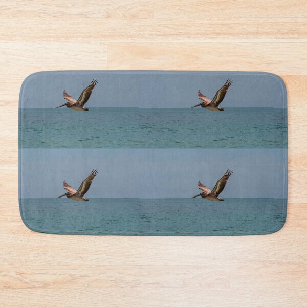 Item preview, Brown pelican in flight designed and sold by Zina Stromberg.