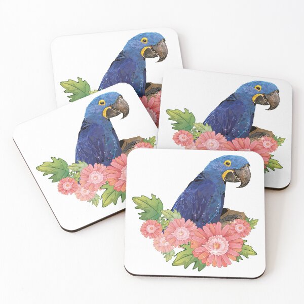 Item preview, Hyacinth macaw designed and sold by obscurite.