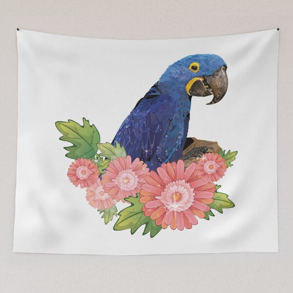 Item preview, Hyacinth macaw designed and sold by obscurite.