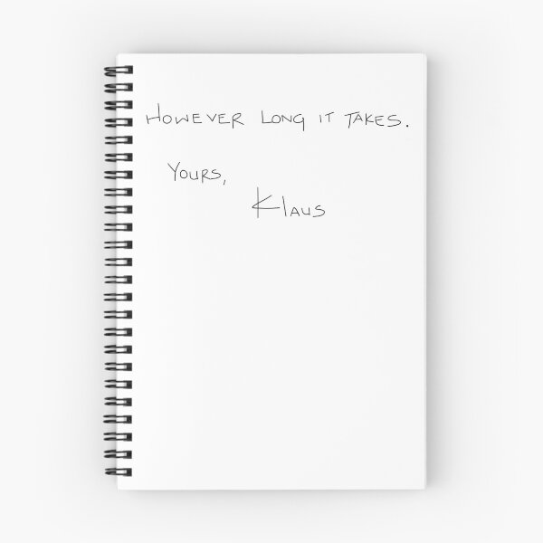 Aperçu de l'œuvre Lettre de Klaus à Caroline créée et vendue par katiemarie2013.