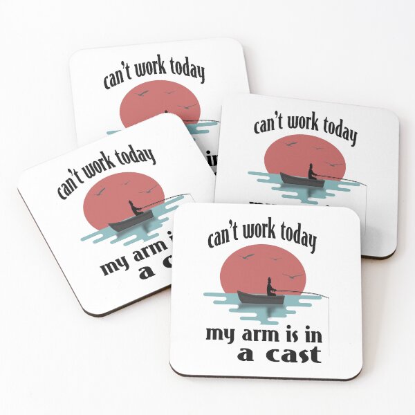 Item preview, CAN'T WORK TODAY MY ARM IS IN A CAST. designed and sold by leicha.
