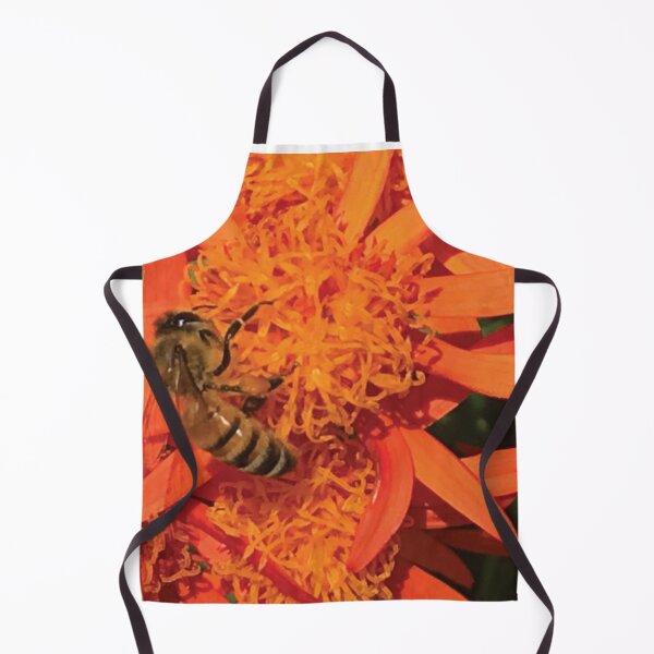 Item preview, Honey Bee Orange Flower | Mexican Fire Bush designed and sold by JDMHoney.