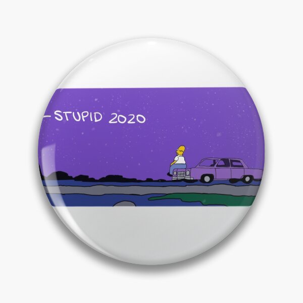 Item preview, Homer looking up the sky with the quote "Stupid 2020" designed and sold by AlbaJmJ.