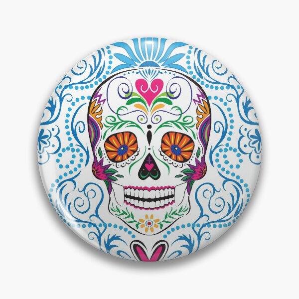 Artikelvorschau, Festive Sugar Skull 2 entworfen und verkauft von diannelli.