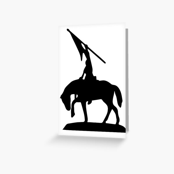 344 Personalised Hawick Horse Jock Greeting Card For Sale By Thehawickshop Redbubble