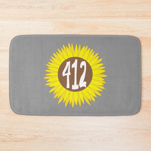 Item preview, Hand Drawn Pennsylvania Sunflower 412 Area Code designed and sold by itsrturn.
