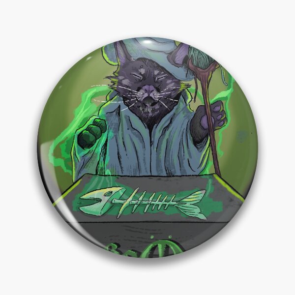 Item preview, Cat Necromancer designed and sold by RatKingRatz.