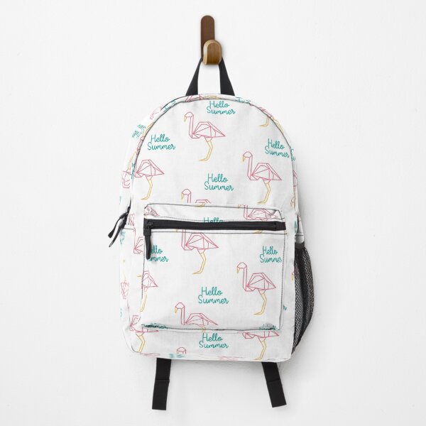 Item preview, Origami Flamingo color lines on white designed and sold by Give Me that Pencil.