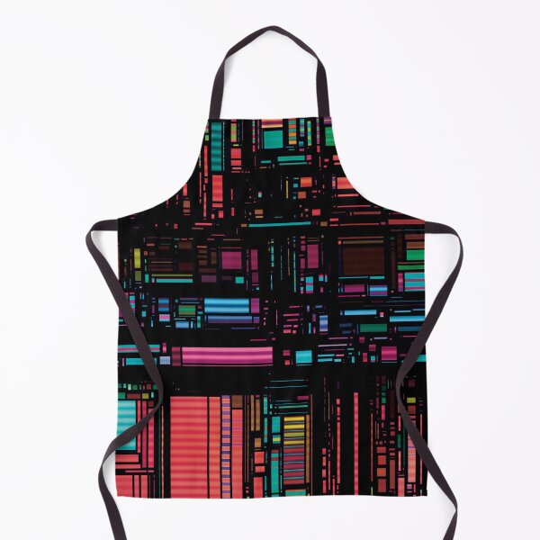Item preview, Eightees Trendy Nerd Computer chip Pattern designed and sold by LJWDesigns.
