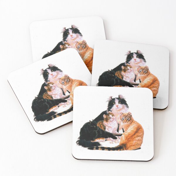 Item preview, American Curl Assortment designed and sold by BarbBarcikKeith.