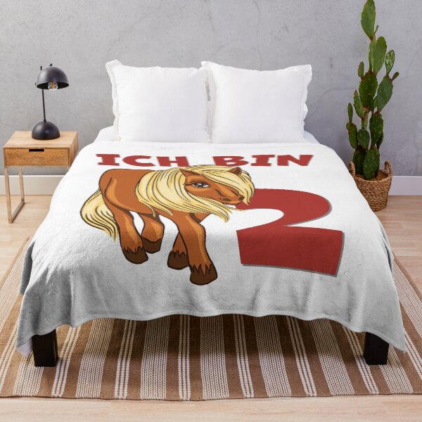 Item preview, Pony for the 2nd birthday 2 years horse motif for the birthday child designed and sold by honksunited.