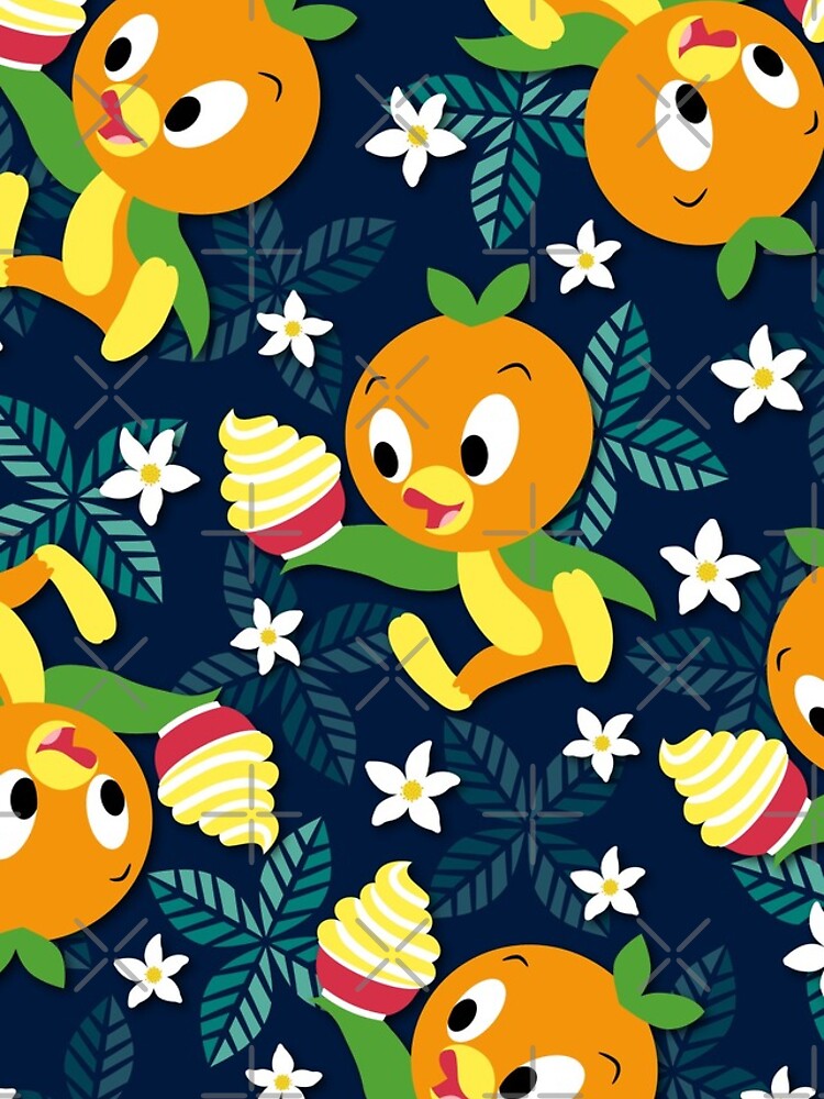 Discover Orange Bird & Citrus Swirl | iPhone Case