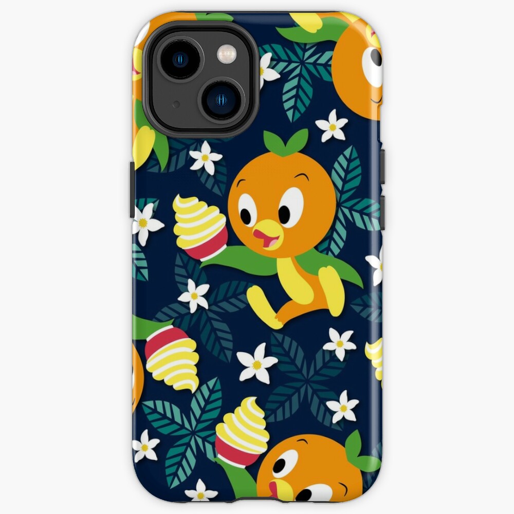 Discover Orange Bird & Citrus Swirl | iPhone Case