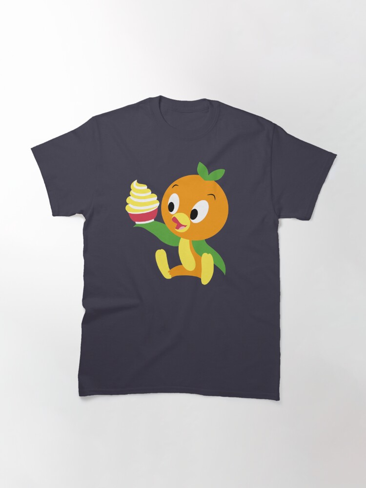 Discover Orange Bird & Citrus Swirl Classic T-Shirt